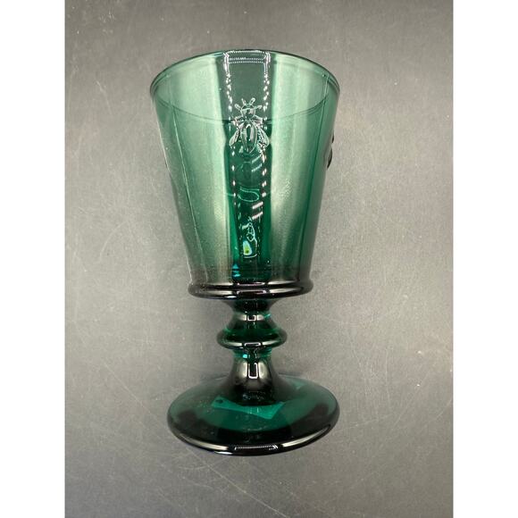La Rochère Blue Bee Wine Glass - great condition - Picture 7 of 8